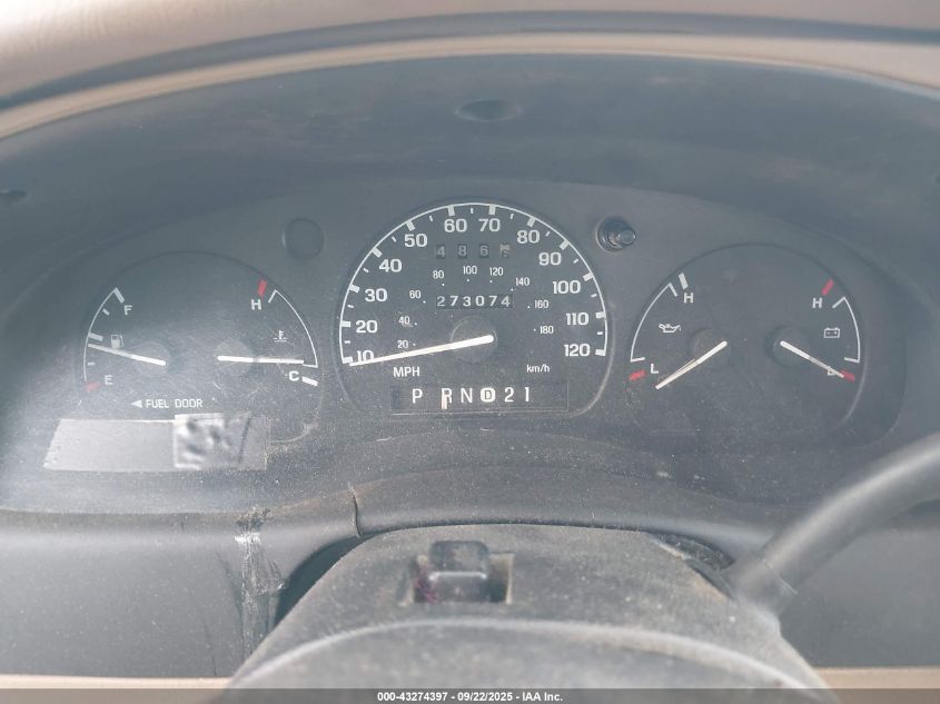 2000 Ford Ranger Xl/Xlt VIN: 1FTYR14V0YTB07788 Lot: 43274397