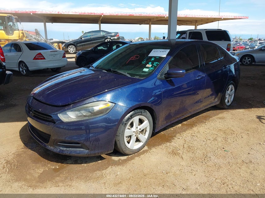 Vin: 1c3cdfbb9fd152853, lot: 43769005, dodge dart sxt 20152