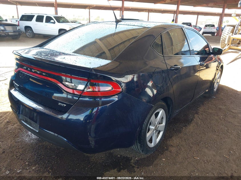 Vin: 1c3cdfbb9fd152853, lot: 43769005, dodge dart sxt 20154