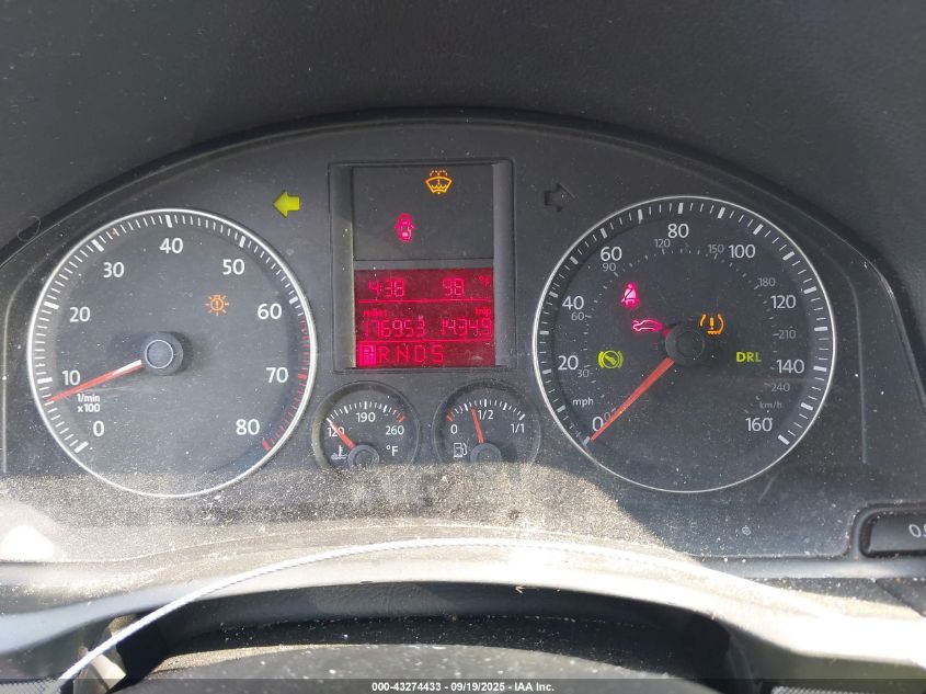 2009 Volkswagen Jetta Se VIN: 3VWRM71K09M131974 Lot: 43274433