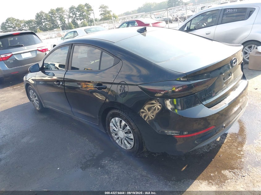2017 HYUNDAI ELANTRA SE KMHD74LF8HU201293