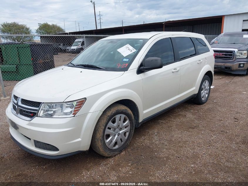 2014 Dodge Journey American Value Pkg VIN: 3C4PDCABXET194003 Lot: 43274470