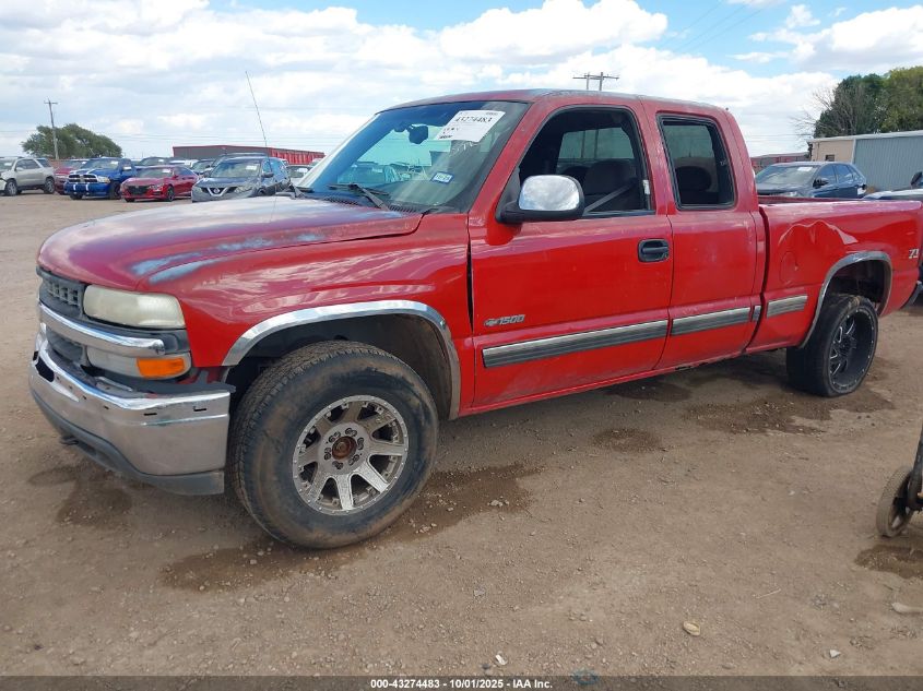 2002 Chevrolet Silverado 1500 Ls VIN: 2GCEK19T021363683 Lot: 43274483