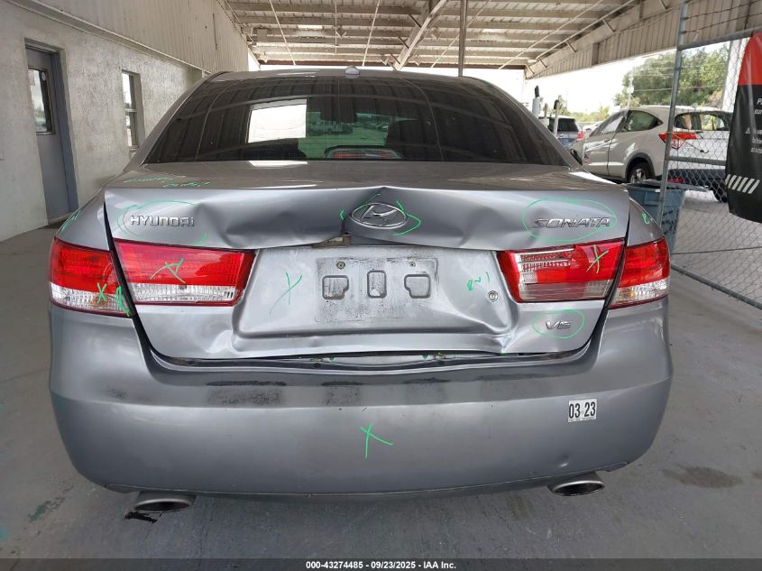 2008 Hyundai Sonata Gls V6 VIN: 5NPET46F48H351444 Lot: 43274485