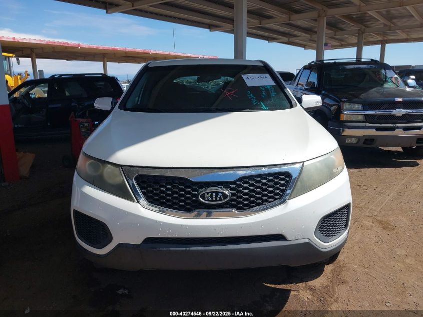 2013 Kia Sorento Lx VIN: 5XYKT3A18DG391360 Lot: 43274546