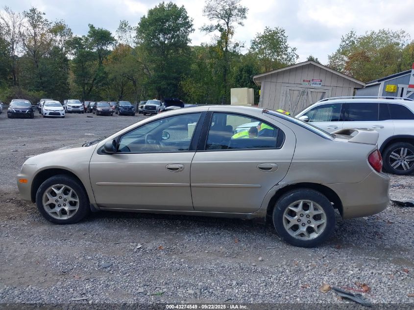 2002 Dodge Neon Sxt VIN: 1B3ES56CX2D628384 Lot: 43274549