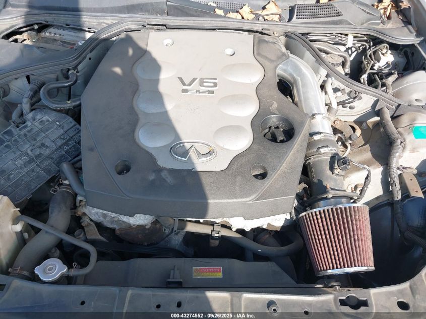 2006 Infiniti G35X VIN: JNKCV51F46M601698 Lot: 43274552