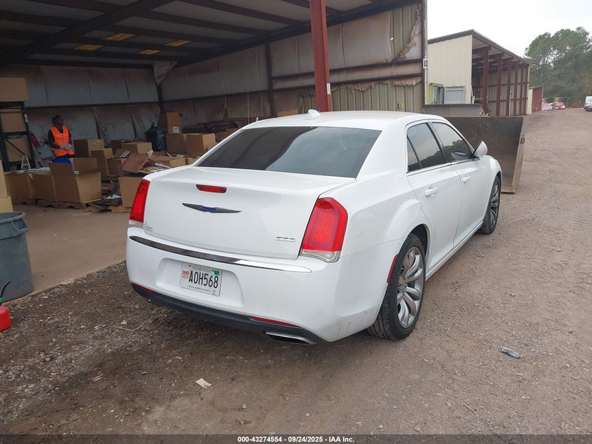 Vin: 2c3ccaag5jh275242, lot: 43769158, chrysler 300 touring l 20184