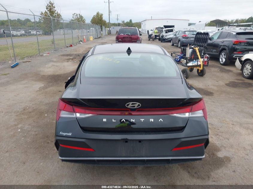 2024 Hyundai Elantra Se VIN: KMHLL4DG2RU836509 Lot: 43274634