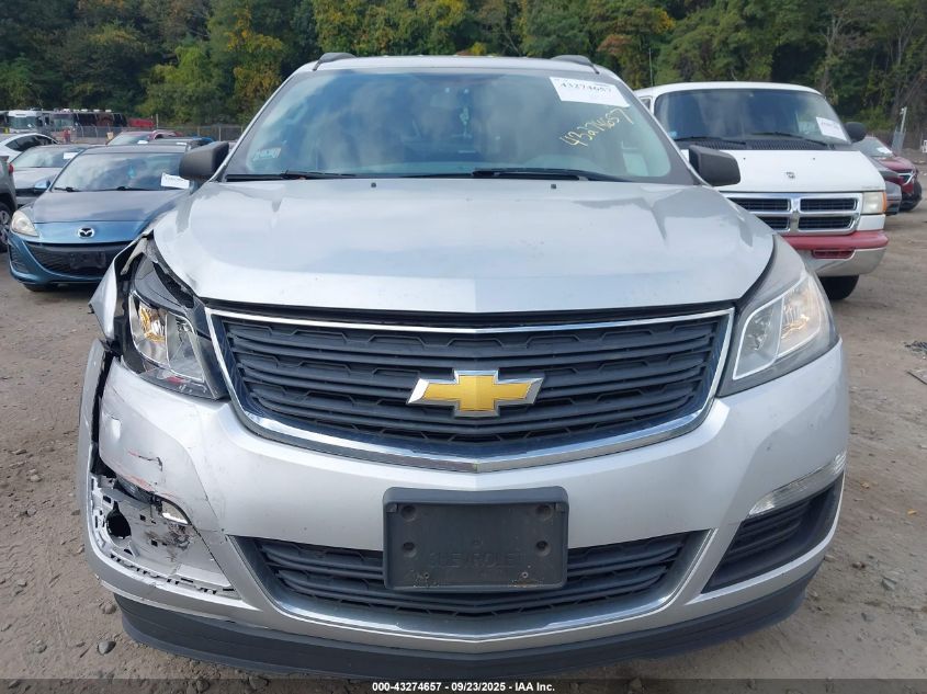 2017 Chevrolet Traverse Ls VIN: 1GNKVFED6HJ352344 Lot: 43274657