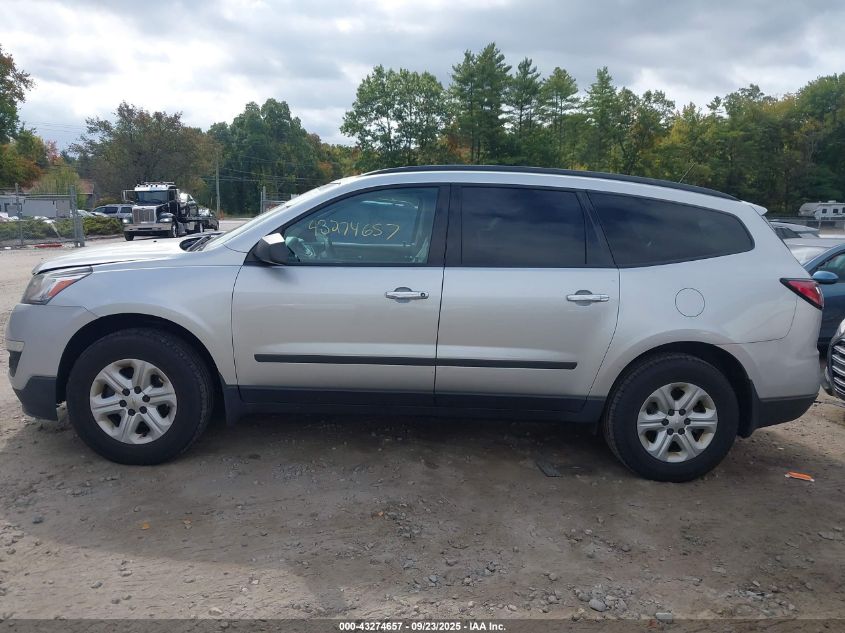 2017 Chevrolet Traverse Ls VIN: 1GNKVFED6HJ352344 Lot: 43274657