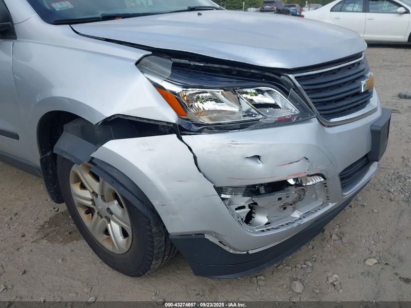 2017 Chevrolet Traverse Ls VIN: 1GNKVFED6HJ352344 Lot: 43274657