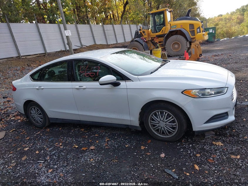 2014 Ford Fusion S VIN: 1FA6P0G71E5378000 Lot: 43274667