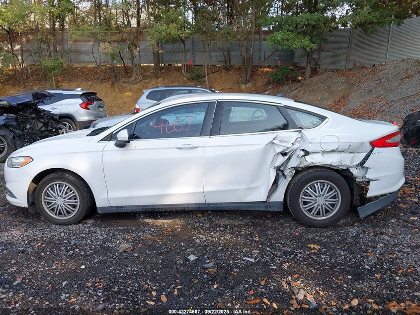 2014 Ford Fusion S VIN: 1FA6P0G71E5378000 Lot: 43274667