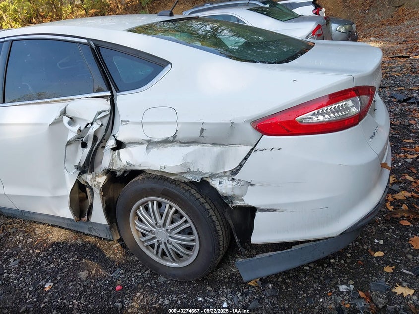 2014 Ford Fusion S VIN: 1FA6P0G71E5378000 Lot: 43274667