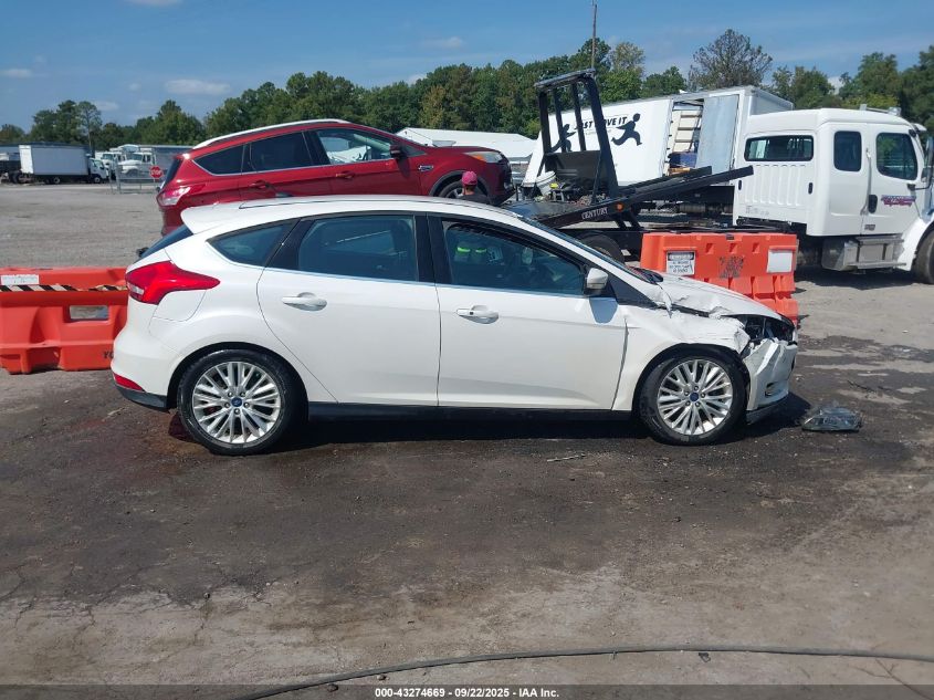 2015 Ford Focus Titanium VIN: 1FADP3N29FL366447 Lot: 43274669