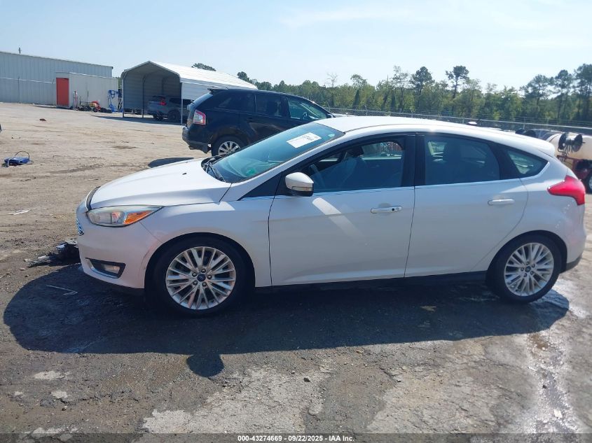 2015 Ford Focus Titanium VIN: 1FADP3N29FL366447 Lot: 43274669