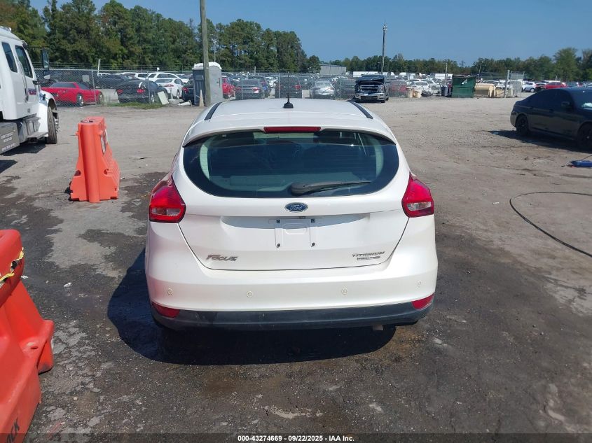 2015 Ford Focus Titanium VIN: 1FADP3N29FL366447 Lot: 43274669