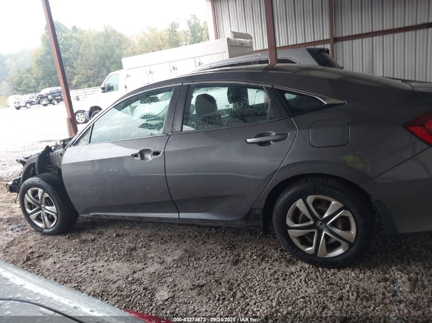 2016 Honda Civic Lx VIN: 19XFC2F57GE076963 Lot: 43274673