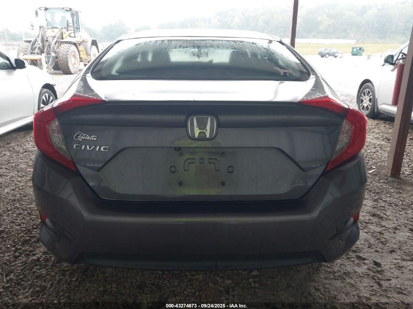 2016 Honda Civic Lx VIN: 19XFC2F57GE076963 Lot: 43274673