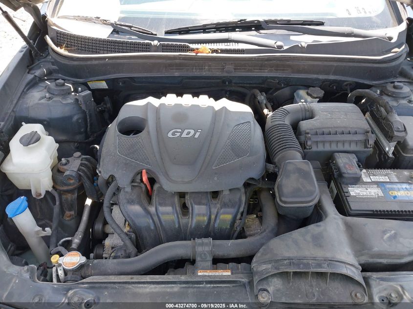 2011 Hyundai Sonata Gls VIN: 5NPEB4AC7BH302925 Lot: 43274700