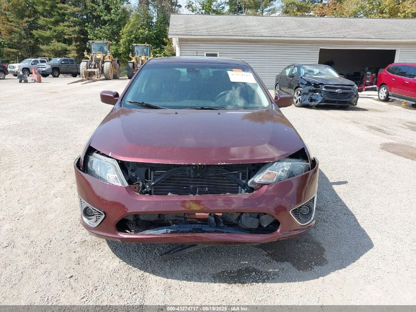 2012 Ford Fusion Sel VIN: 3FAHP0JA6CR214247 Lot: 43274717