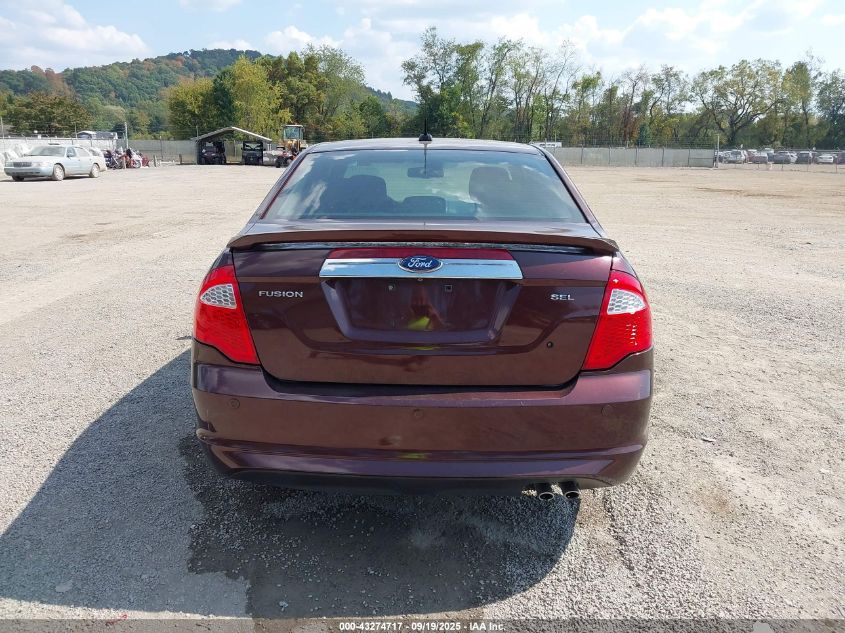 2012 Ford Fusion Sel VIN: 3FAHP0JA6CR214247 Lot: 43274717