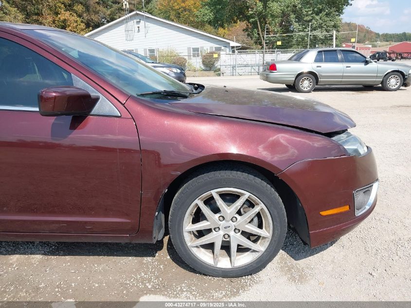 2012 Ford Fusion Sel VIN: 3FAHP0JA6CR214247 Lot: 43274717