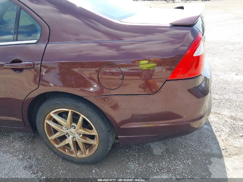 2012 Ford Fusion Sel VIN: 3FAHP0JA6CR214247 Lot: 43274717