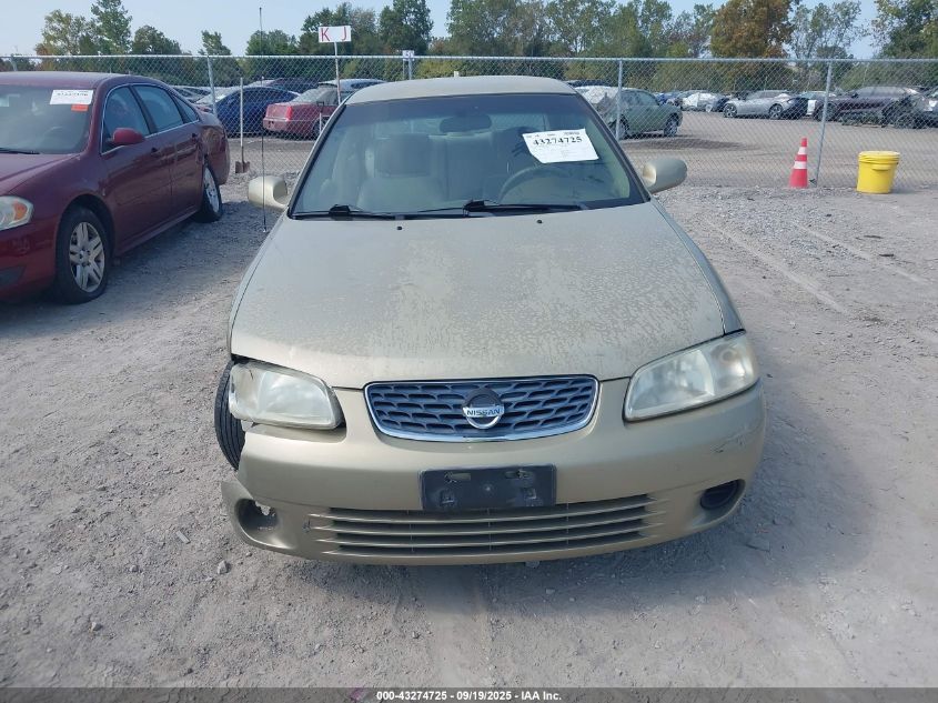 2003 Nissan Sentra Gxe VIN: 3N1CB51D03L806811 Lot: 43274725