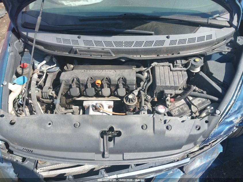 2009 Honda Civic Lx VIN: 2HGFA16569H355233 Lot: 43274728