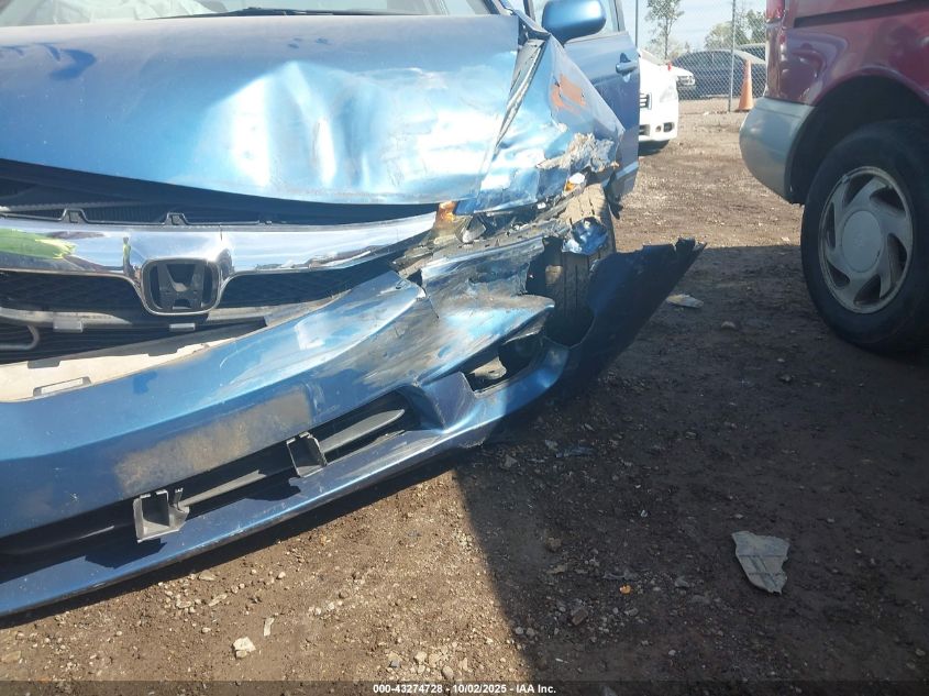 2009 Honda Civic Lx VIN: 2HGFA16569H355233 Lot: 43274728