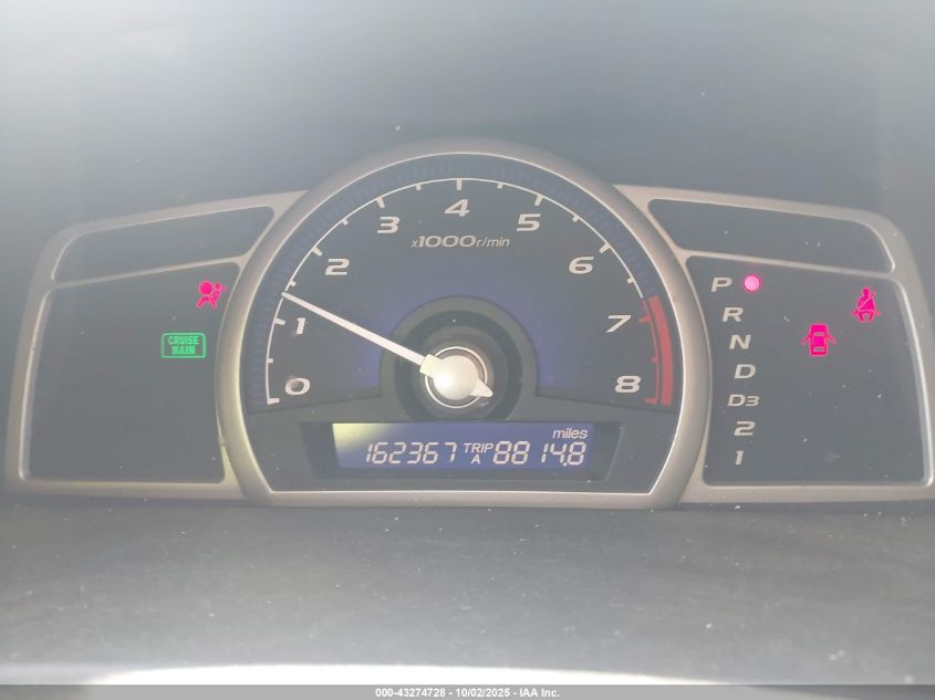 2009 Honda Civic Lx VIN: 2HGFA16569H355233 Lot: 43274728