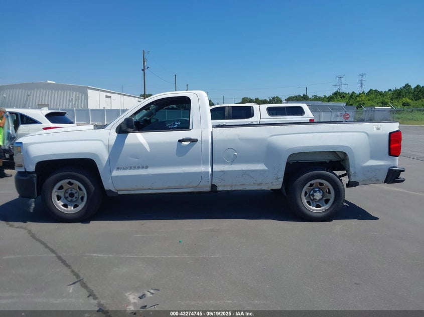 2016 CHEVROLET SILVERADO 1500 WT - 1GCNCNEH1GZ169328