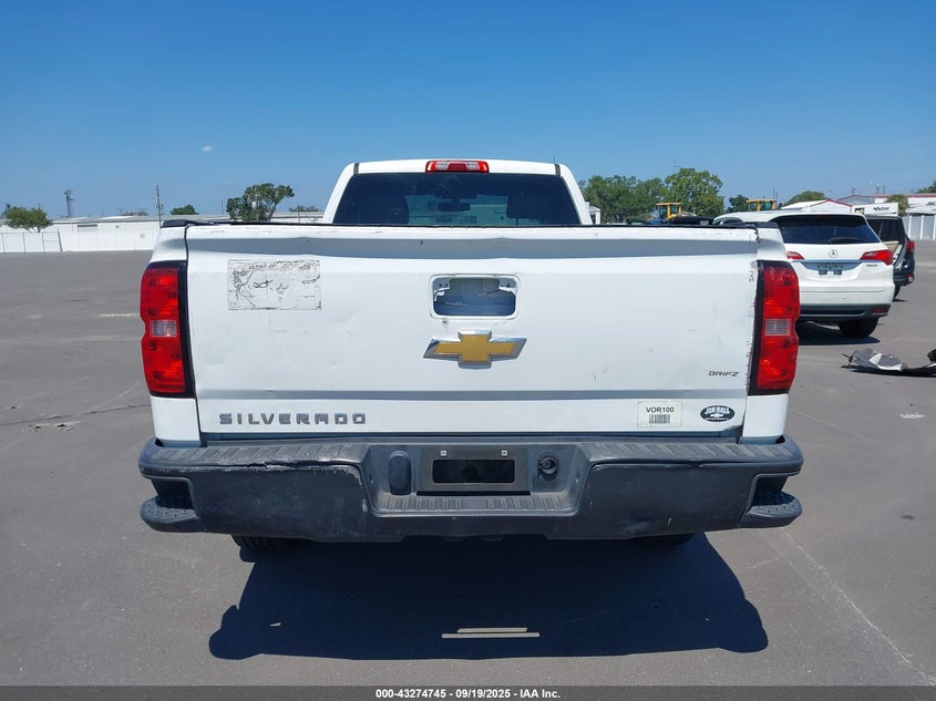2016 CHEVROLET SILVERADO 1500 WT - 1GCNCNEH1GZ169328