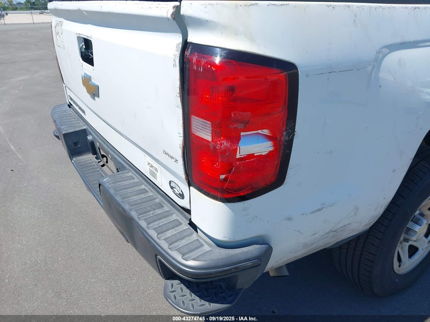 2016 CHEVROLET SILVERADO 1500 WT - 1GCNCNEH1GZ169328