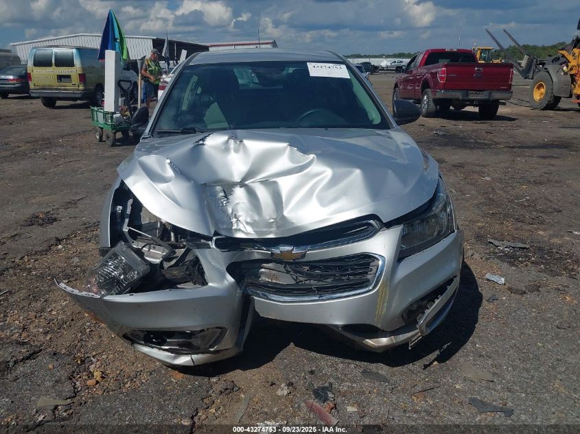 2016 Chevrolet Cruze Limited Ls Auto VIN: 1G1PC5SH1G7192531 Lot: 43274753