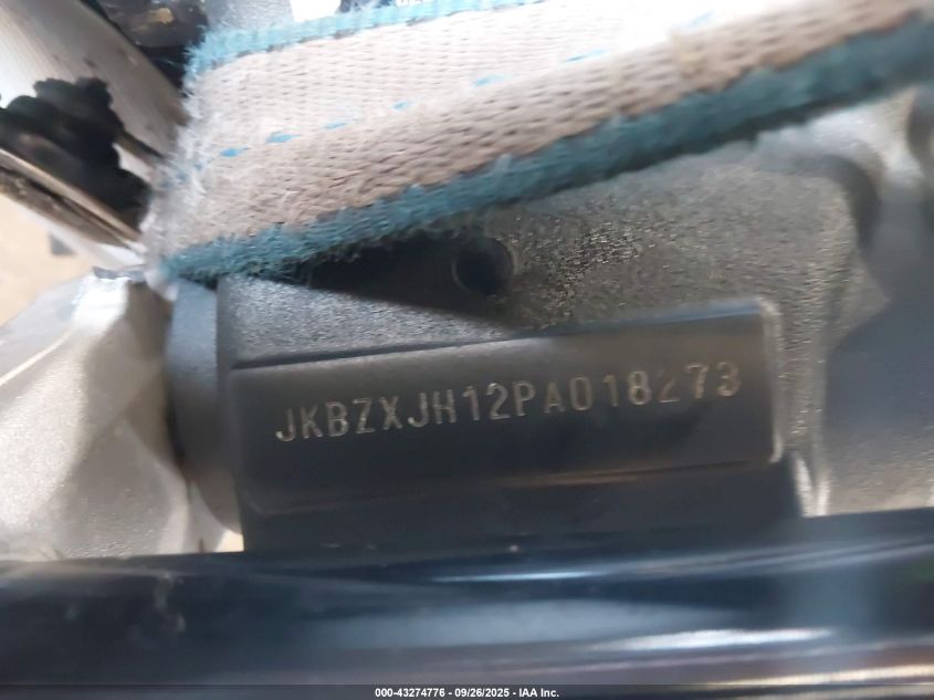 2023 Kawasaki Zx636 K VIN: JKBZXJH12PA018273 Lot: 43274776