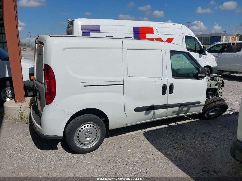 2022 Ram Promaster City Cargo Van VIN: ZFBHRFAB3N6Y55794 Lot: 43274813