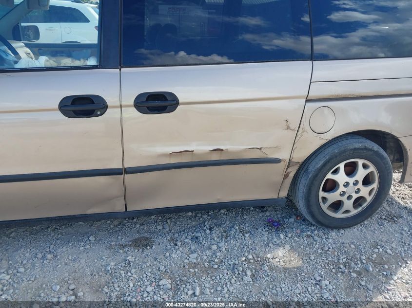 1999 Honda Odyssey Lx VIN: 2HKRL1852XH545232 Lot: 43274820