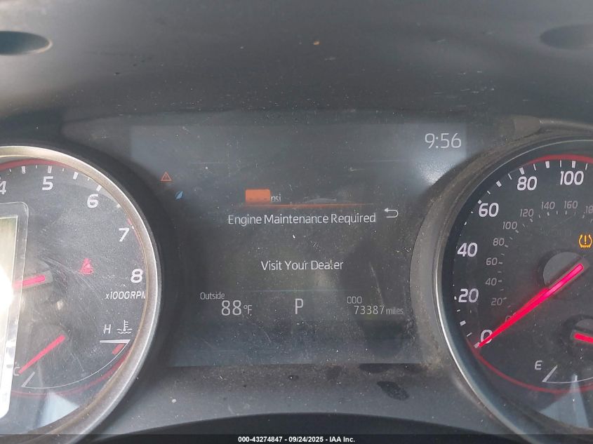 2021 Toyota Camry Xse VIN: 4T1K61AK7MU521353 Lot: 43274847