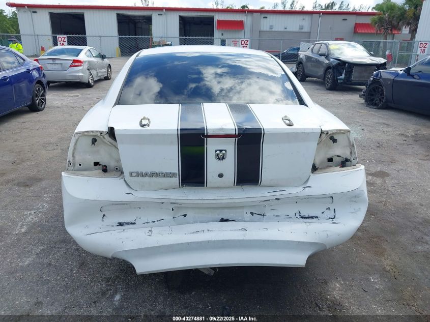 2006 Dodge Charger VIN: 2B3LA43R66H292321 Lot: 43274881