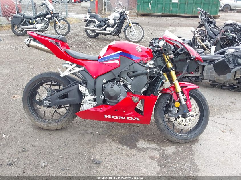 2024 Honda Cbr600 Rr VIN: JH2PC40J1RK100509 Lot: 43274883