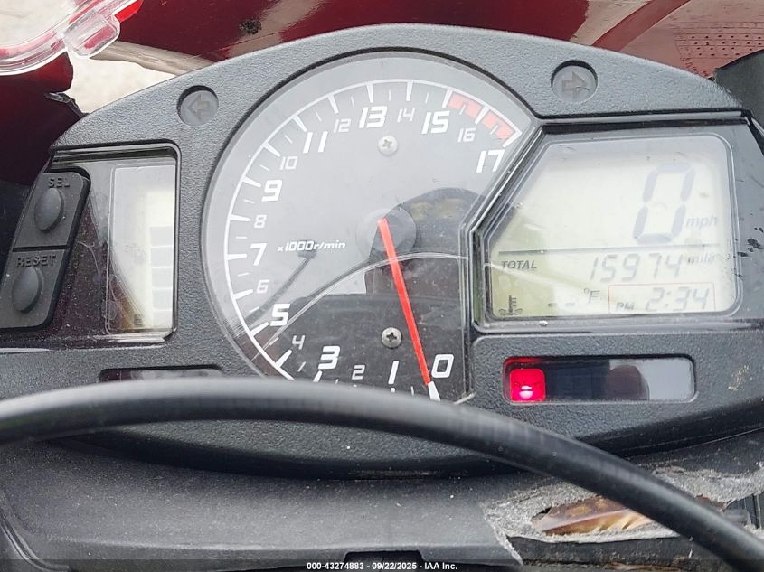 2024 Honda Cbr600 Rr VIN: JH2PC40J1RK100509 Lot: 43274883