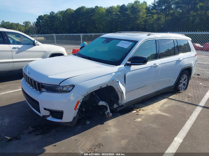 2021 JEEP GRAND CHEROKEE L LIMITED 4X4 - 1C4RJKBG5M8113248