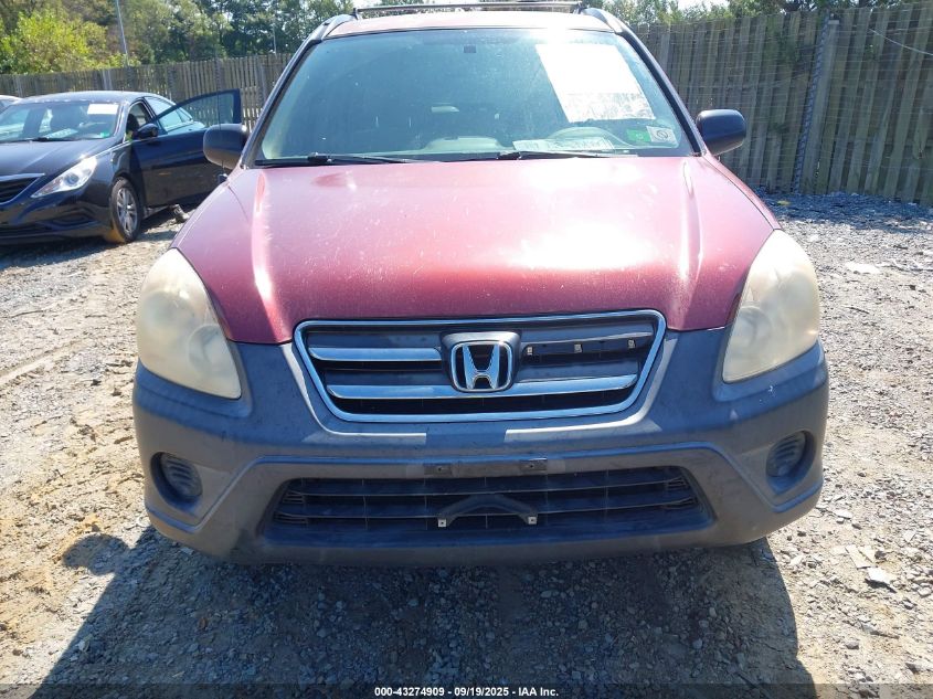 2005 Honda Cr-V Lx VIN: SHSRD68535U306982 Lot: 43274909