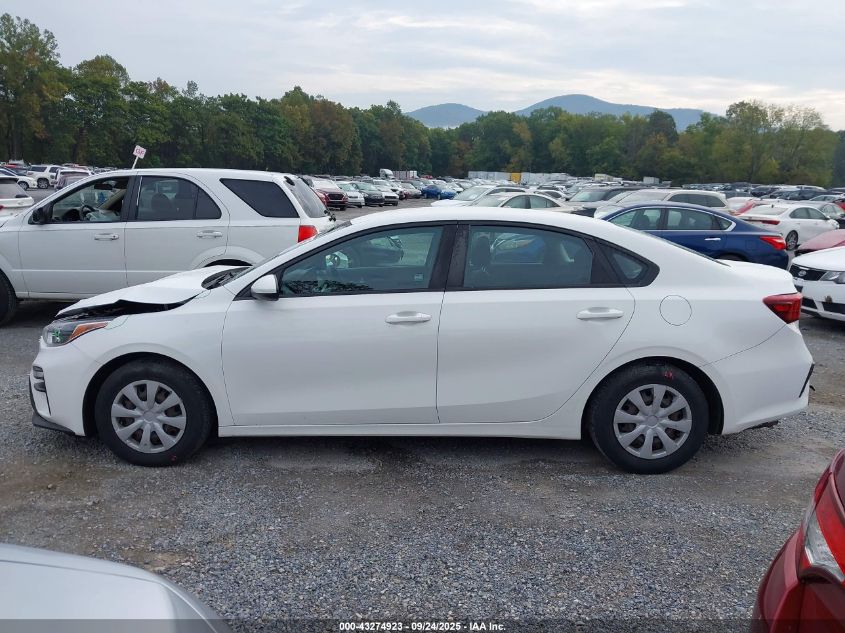 2019 Kia Forte Fe VIN: 3KPF24AD6KE097390 Lot: 43274923