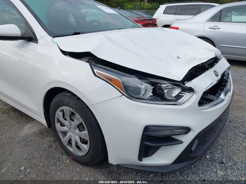 2019 Kia Forte Fe VIN: 3KPF24AD6KE097390 Lot: 43274923