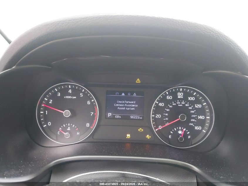 2019 Kia Forte Fe VIN: 3KPF24AD6KE097390 Lot: 43274923