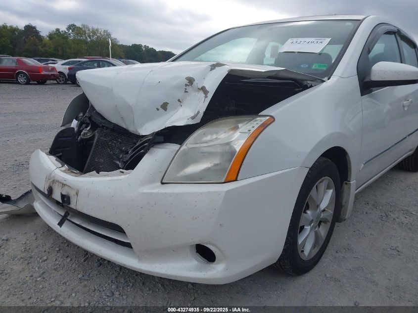 2011 Nissan Sentra 2.0Sl VIN: 3N1AB6AP6BL726242 Lot: 43274935